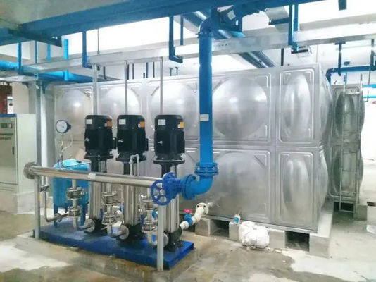 Stainless Steel Water Supply Equipment Variable Frequency Control For Constant Pressure Solution By Tonglida