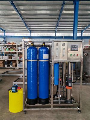 Stainless Steel Pre Treatment 5000L/H Reverse Osmosis Plant For Food Beverage Industry
