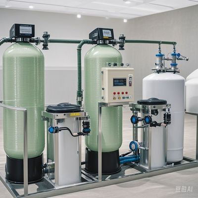 Automatic Softened Water For Low Pressure Steam Boiler Softening To ≤ 0.03mmol / L