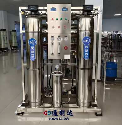 500L/H Industrial High TDS Removal RO Water Puriication System 1.2m*0.8m*1.9m