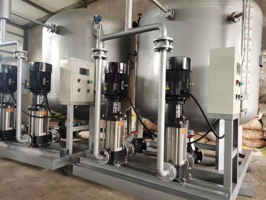 PLC Control Stainless Steel Water Recovery System  Device With Fully Automatic Control 1T/H 2T/H 4T/H