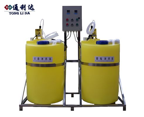 Industrial Chemical Dosing System For Water Treatment Automatic Metering Pump Station