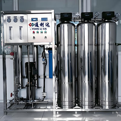 250L/H Regular Industrial RO System With Low Energy Consumption RO Membrane 1.1m*1m*1.5m